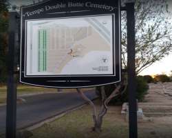 There is a cemetery map displayed on the entrance inside the cemetery for the convenience of the visitors.